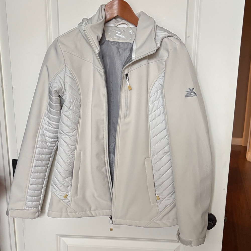 ZeroXposur cream and gray Jacket
